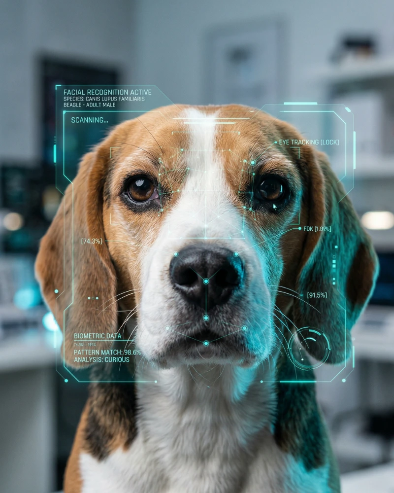 Yapay zeka ile kayıp kedi ve köpeklerin yüz hatlarını tarayan fotoğraf eşleştirme sistemi
